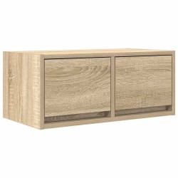 Meuble TV chêne sonoma 60x31x25,5 cm bois d'ingénierie 621566621566