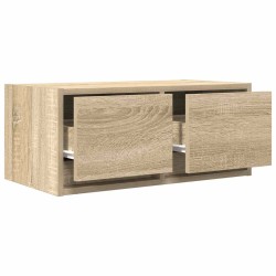 Meuble TV chêne sonoma 60x31x25,5 cm bois d'ingénierie 621566621566
