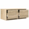 Meuble TV chêne sonoma 60x31x25,5 cm bois d'ingénierie 621566621566