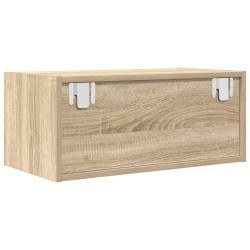 Meuble TV chêne sonoma 60x31x25,5 cm bois d'ingénierie 621566621566