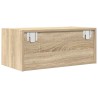 Meuble TV chêne sonoma 60x31x25,5 cm bois d'ingénierie 621566621566