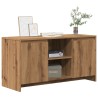 Meuble TV chêne artisanal 102x37,5x52,5 cm bois d'ingénierie 621574621574
