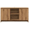 Meuble TV chêne artisanal 102x37,5x52,5 cm bois d'ingénierie 621574621574