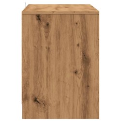 Meuble TV chêne artisanal 102x37,5x52,5 cm bois d'ingénierie 621574621574