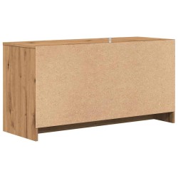 Meuble TV chêne artisanal 102x37,5x52,5 cm bois d'ingénierie 621574621574