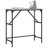 Table console sonoma gris 75x32x75 cm bois d'ingénierie 621575621575