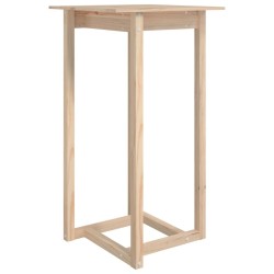 Table de bar 60x60x110 cm Bois massif de pin 621578621578