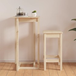 Table de bar 60x60x110 cm Bois massif de pin 621578621578