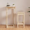 Table de bar 60x60x110 cm Bois massif de pin 621578621578