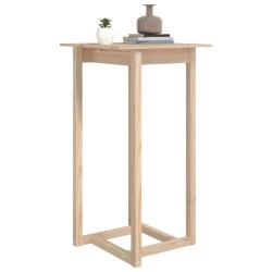Table de bar 60x60x110 cm Bois massif de pin 621578621578