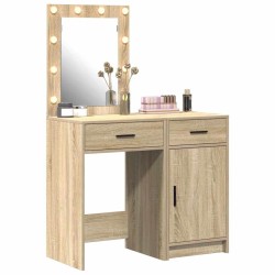 Table de Toilette avec tiroir 2 pcs Marron 50 x 41 x 135 cm 621582621582