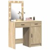 Table de Toilette avec tiroir 2 pcs Marron 50 x 41 x 135 cm 621582621582