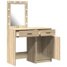 Table de Toilette avec tiroir 2 pcs Marron 50 x 41 x 135 cm 621582621582