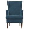 Fauteuil Bleu Velours 621585621585