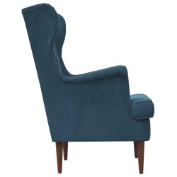 Fauteuil Bleu Velours 621585621585