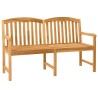 Banc en Bois Sculpté en Rose 179,5 x 61 x 90 cm Naturel 621588621588