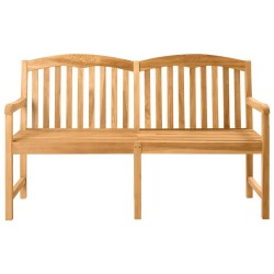 Banc en Bois Sculpté en Rose 179,5 x 61 x 90 cm Naturel 621588621588