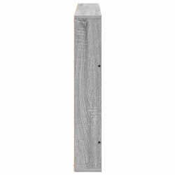 Étagère à magazines avec étagère Gris Sonoma 100 x 12 x 70 cm 621589621589
