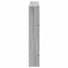 Étagère à magazines avec étagère Gris Sonoma 100 x 12 x 70 cm 621589621589