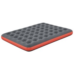 Bestway Matelas pneumatique Gris et Rouge 203 x 152 x 22 cm PVC 621591621591