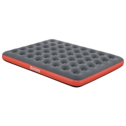Bestway Matelas pneumatique Gris et Rouge 203 x 152 x 22 cm PVC 621591621591