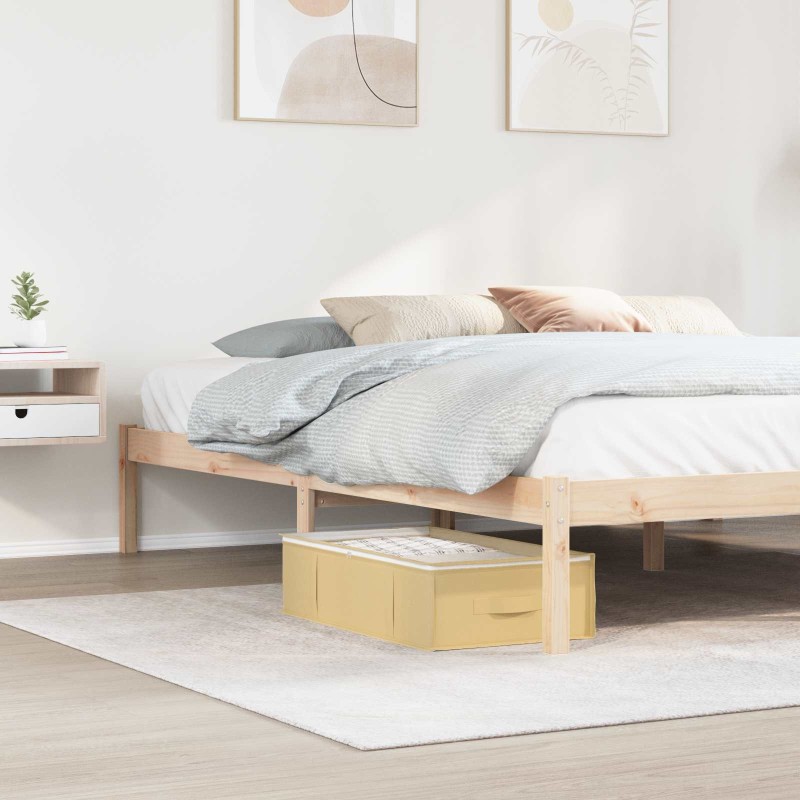Boîte de rangement avec fenêtre transparente 2 pcs Crème 621596621596