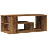 Table d'appoint vieux bois 100x50x40 cm bois d'ingénierie 621597621597