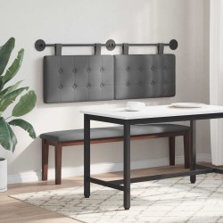 Tête de lit suspendue Gris foncé Tissu 621605621605