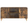 Meuble TV Chêne fumé 102 x 34,5 x 50 cm Bois d'ingénierie 621606621606