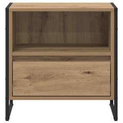 Table de chevet 2 pc Chêne artisan 50 x 39,5 x 50 cm 621609621609