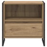 Table de chevet 2 pc Chêne artisan 50 x 39,5 x 50 cm 621609621609