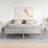 Tables de chevet 2 pcs avec tiroir Gris béton 40x34x50 cm 621617621617