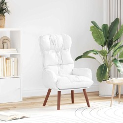 fauteuil Blanc 69 x 74 x 93 cm Simili cuir 621626621626