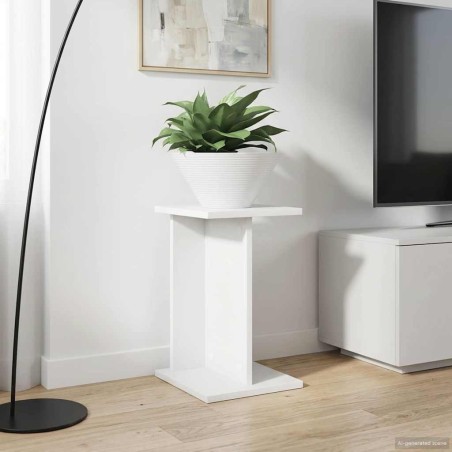 Support de Plante 2 pcs Blanc 25 x 25,5 x 40,5 cm 621628621628
