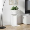 Support de Plante 2 pcs Blanc 25 x 25,5 x 40,5 cm 621628621628