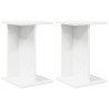 Support de Plante 2 pcs Blanc 25 x 25,5 x 40,5 cm 621628621628