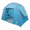 Tente Cabane avec toit Bleu 210 x 210 x 138 cm Polyester 621630621630