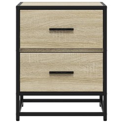 Tables de chevet 2 pcs chêne sonoma 40x31x50 cm bois ingénierie 621636621636