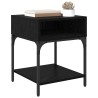 Table de chevet 2 pcs Chêne noir 40 x 40 x 50 cm 621639621639