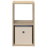Table de chevet 2 pcs Chêne Sonoma 25,5 x 22 x 49,5 cm 621640621640