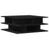 Table basse noir 70x70x29 cm bois d'ingénierie 621662621662