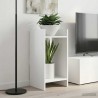 Support de Plante 2 pc Blanc 30 x 30 x 60 cm Bois d’ingénierie 621666621666