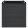 Jardinière surélevée Noir 200 x 100 x 91 cm 621671621671
