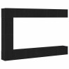 Ensemble meuble TV 9 pcs Chêne noir Bois d'ingénierie 621672621672