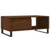 Table basse Chêne marron 90x50x36,5 cm Bois d'ingénierie 621674621674