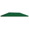 Housse de canopée de gazebo 6 x 3 m Vert Polyester 190 621677621677