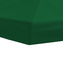 Housse de canopée de gazebo 6 x 3 m Vert Polyester 190 621677621677