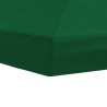 Housse de canopée de gazebo 6 x 3 m Vert Polyester 190 621677621677