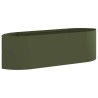 Jardin surélevé Vert olive 140 x 40 x 40 cm Acier 621684621684