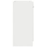 Armoire sous évier de salle de bain Blanc 56 x 37,5 x 81 cm 621687621687